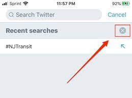 How to Delete Your Twitter Search History