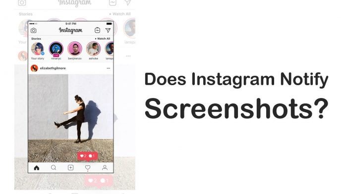 Instagram은 사진이나 비디오를 스크린샷할 때 알림을 줍니까?