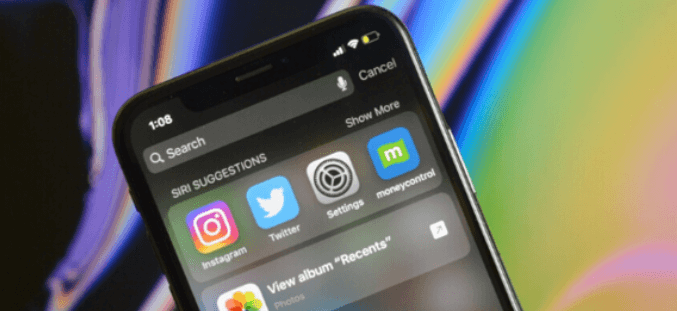 Search Suggestions On iPhone