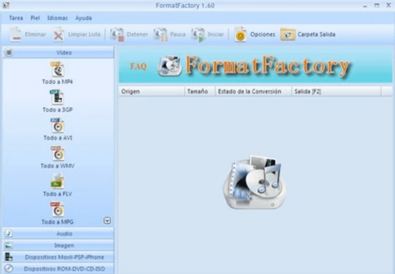 DVDFab 패스키 대안 - 포맷 팩토리