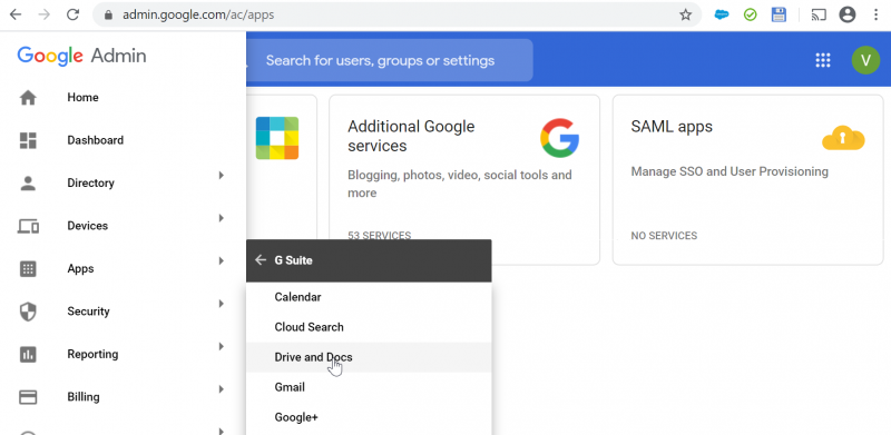 Using G Suite Admin Console to Recover Deleted Files