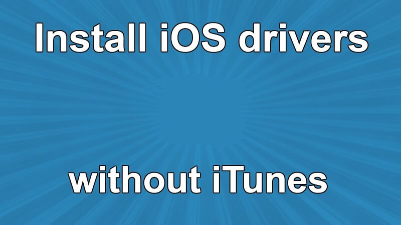 Iphone Driver Is Not Installed