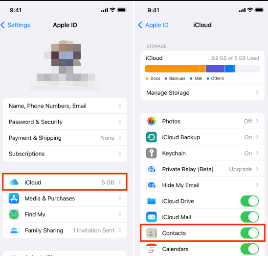 How to Transfer Contacts from One iPhone to Another via iCloud