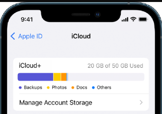 Manage iCloud Storage to Fix WhatsApp Backup Is Stuck at 0%