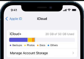 Hantera iCloud-lagring för att fixa WhatsApp-säkerhetskopiering har fastnat på 0%