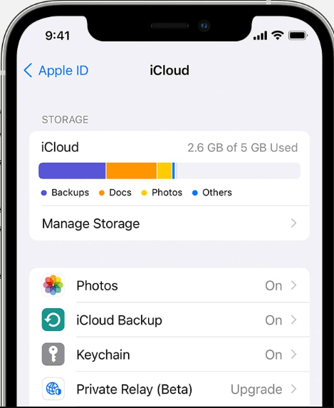 Free Up iCloud Storage Space to Fix My Photo Stream Disappeared Issues