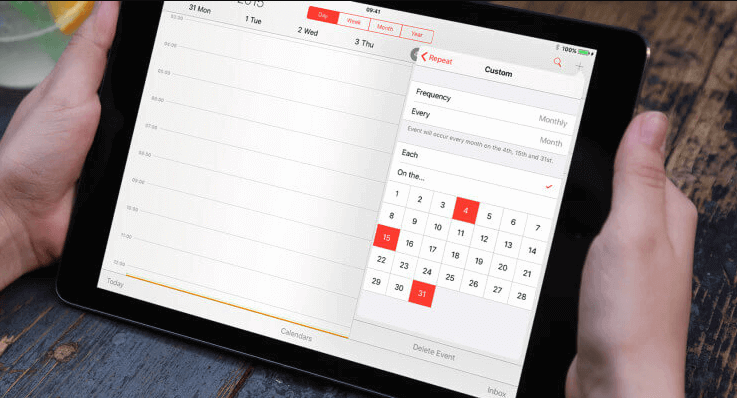 How to Delete Calendar Events On iPad Permanently