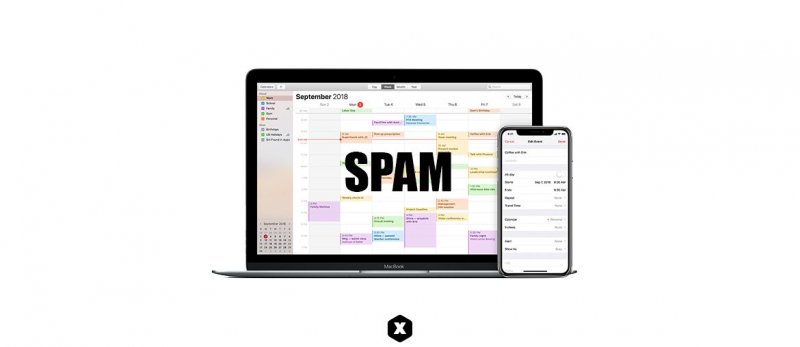 How is Spam Calendar Invites Sent