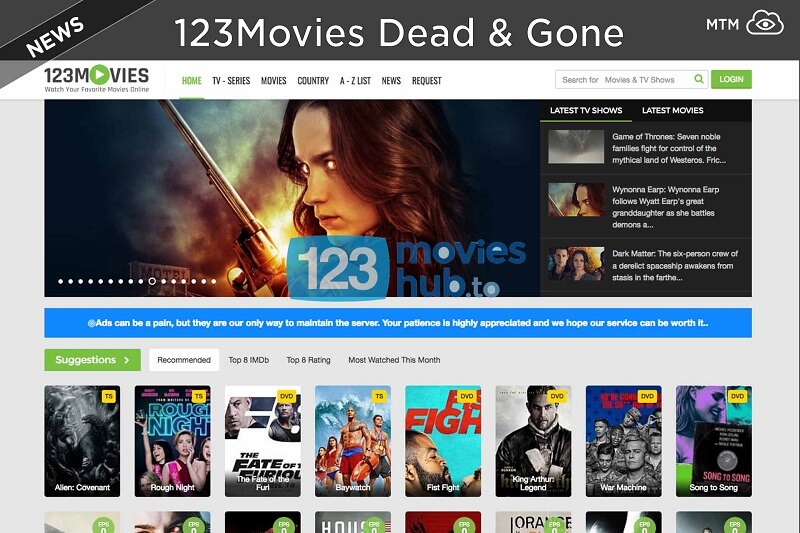 Is using 123 movies illegal?