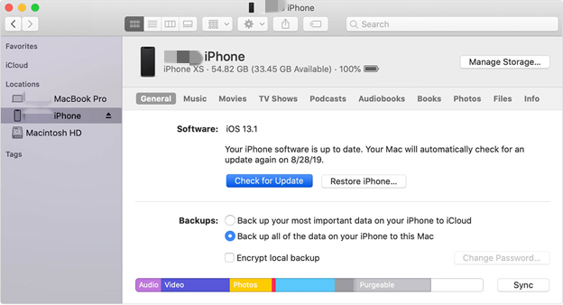Update iTunes to Fix the “The Device is Unreachable” Error