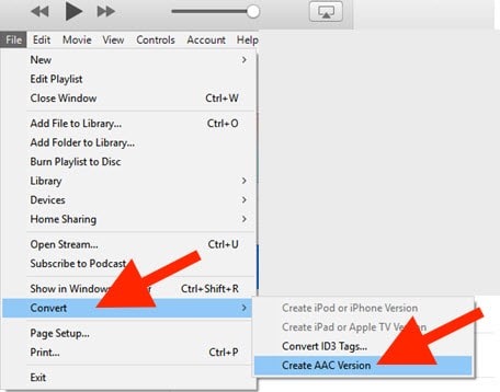 iTunes konverterar MP3 till M4r