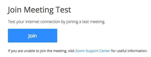 How to Join a Zoom Test Call