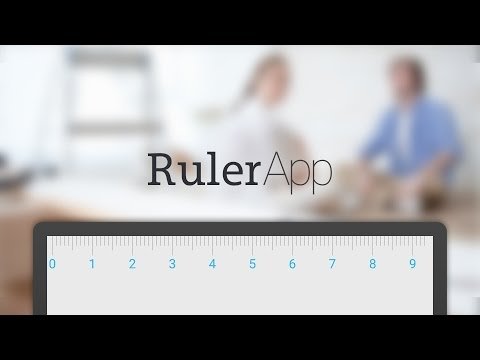 Appar för måttband för Android Ruler App