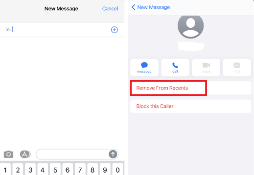 iPhone에서 메시지를 사용하여 최근 항목을 삭제하는 방법