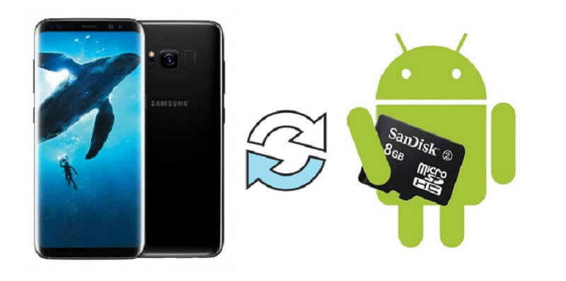 Flytta bilder till SD-kort på Galaxy S8