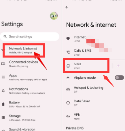 Android 기기에서 WhatsApp이 작동하지 않을 때 인터넷 연결이 안정적인지 확인하십시오.