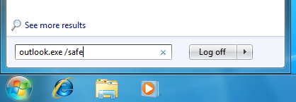 Run MS Outlook in Safe Mode Before Running Email Repair Tool