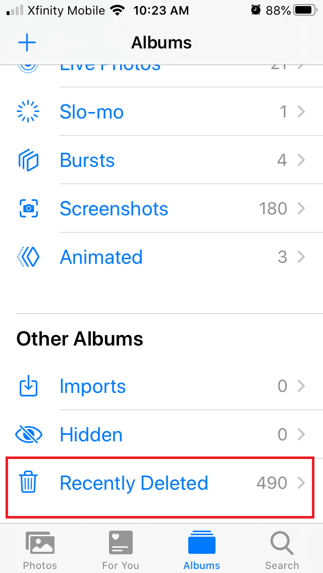 Empty Recently Deleted When iPhone You Don't Have Permission to Delete This Item