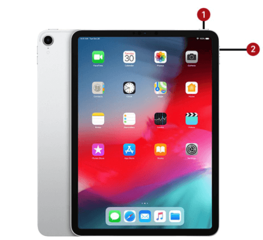 iPad에서 사진을 삭제할 수 없을 때 iPad 재시동