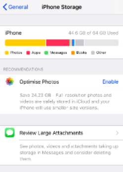 Remova fotos e vídeos que você enviou ou recebeu para liberar espaço no iPhone
