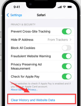 Ta bort cache för din Safari-app för att radera stor annan lagring på iOS