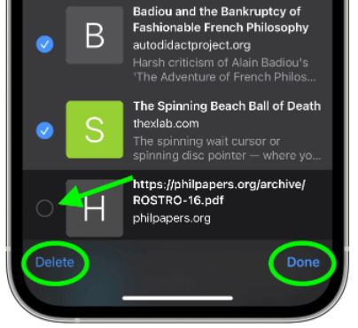 How to Clear Reading List on iPad/iPhone