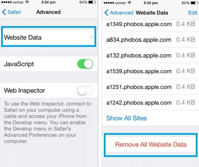 iPhone 설정을 사용하여 iPhone에서 실수로 삭제된 Safari 복구