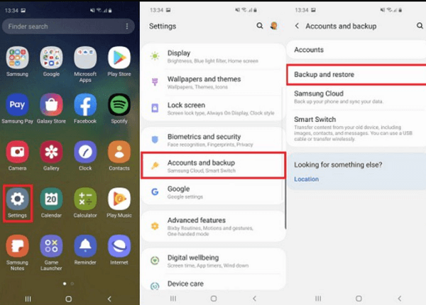 Överför data från Samsung till Pixel med Google Drive