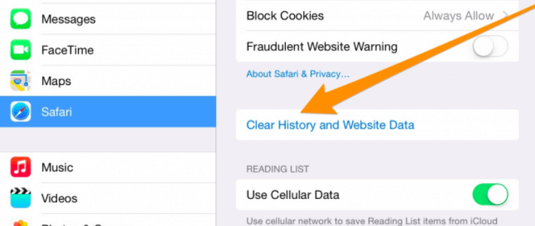 Safari 앱을 사용하여 iPad에서 Google 검색 기록을 지우는 방법