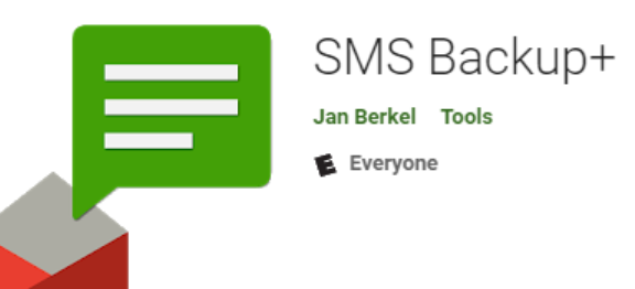 Ladda ner överföringsappar från PlayStore - SMS Backup+