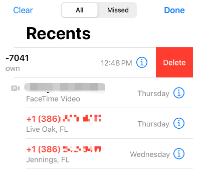 How to Delete Single Calls on iPhone