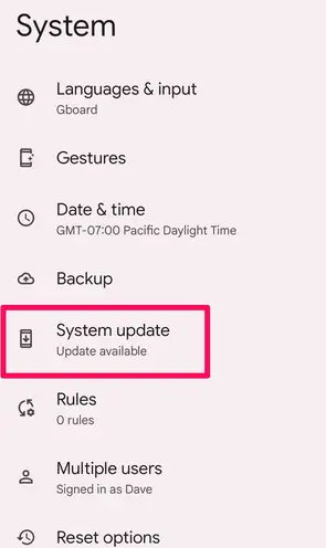 Update Phone System to Latest Version