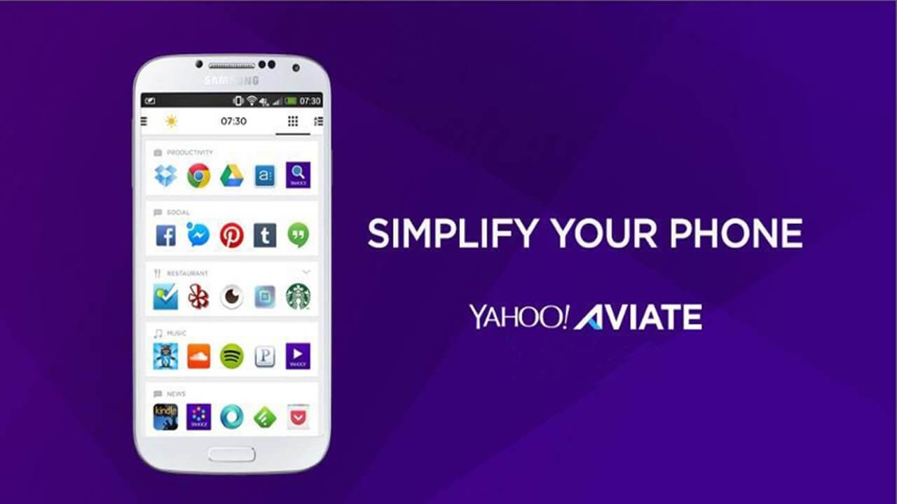 Best Android Launcher Aviate