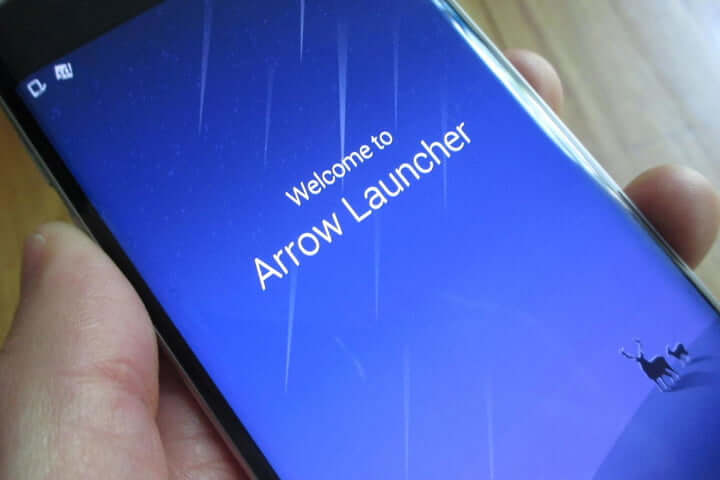 Melhor lançador Android Microsoft Arrow Launcher