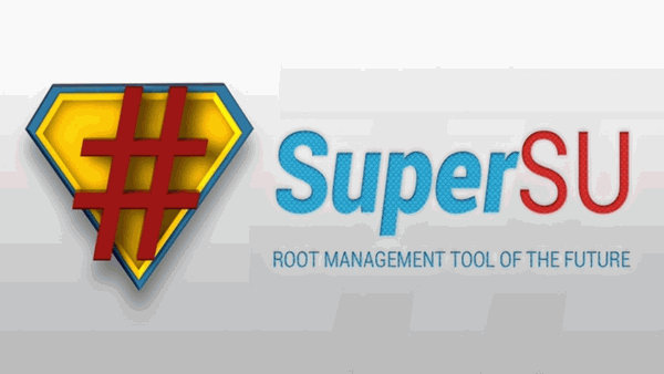 Logotipo de gerenciamento de superusuário raiz Supersu Android