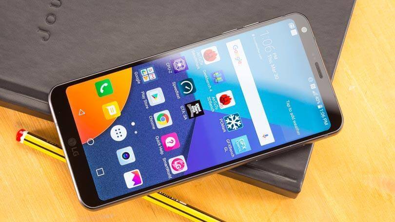 Os 10 melhores telefones Android 2018 LG G6