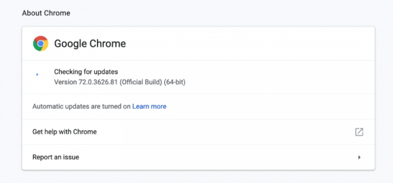 upgrade chrome upgrade chrome