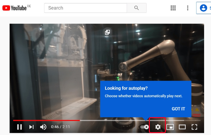 YouTube Autoplay fortsätter att slå på skrivbordswebben