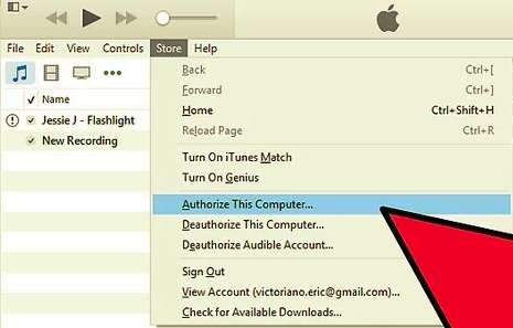 Use o iTunes para transferir músicas do iPhone para o Mac