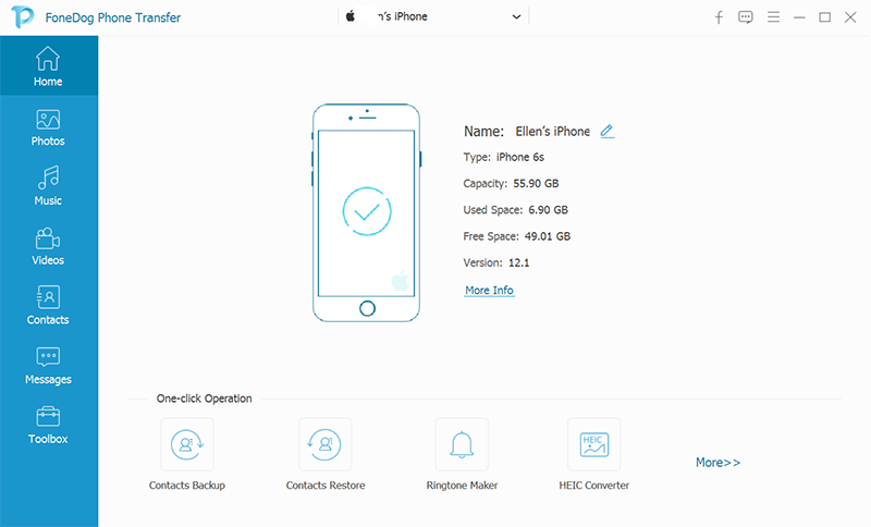 Conecte o dispositivo Samsung para transferir contatos de Samsung para Samsung