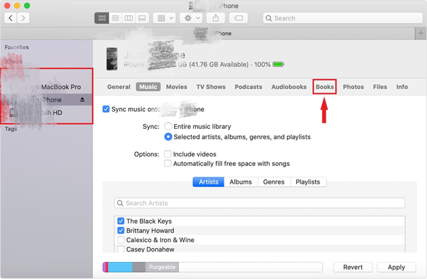 Transfer PDF to iPhone through iTunes