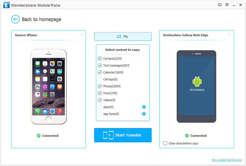 Connect Android to iPhone 8