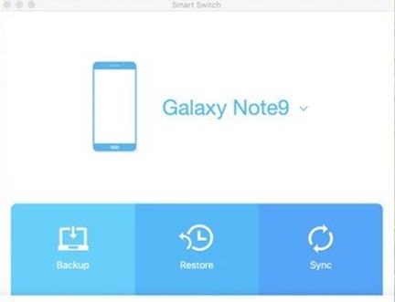 Överför data till Samsung S10 Fold med Smart Switch (skrivbord)