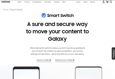 Cambiar foto al nuevo S8 Plus usando Samsung Smart Switch