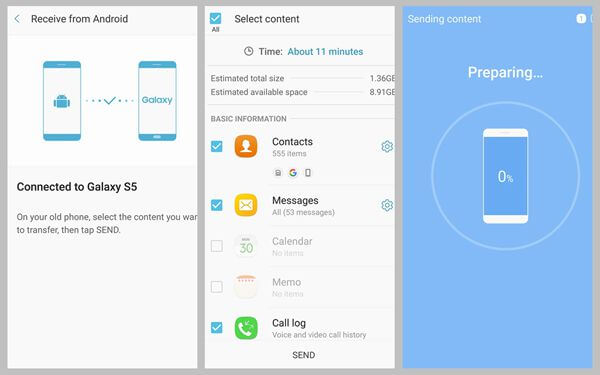 Transfer Data Between Samsung Via Smart Switch