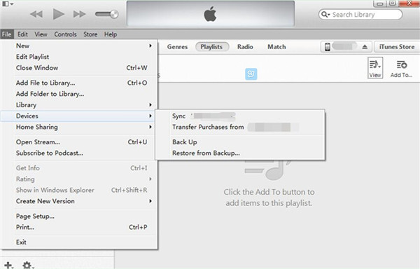 Hur man överför musik från iPhone till en Windows-dator via iTunes