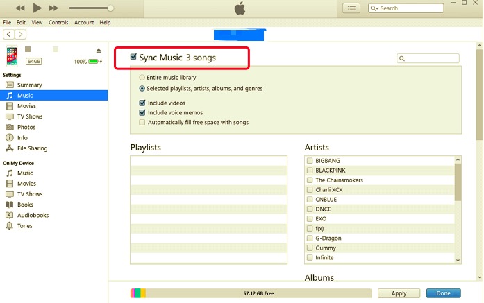 Transfer Music from iPhone to iPhone via iTunes Store