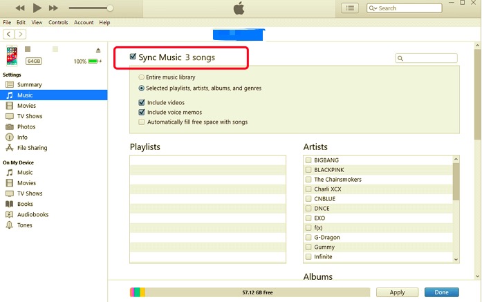 Transfer Music from iPhone to iPhone Using iTunes Stores