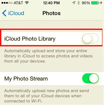 iCloud 사진 보관함을 사용하여 iPhone에서 하드 드라이브로 사진 전송