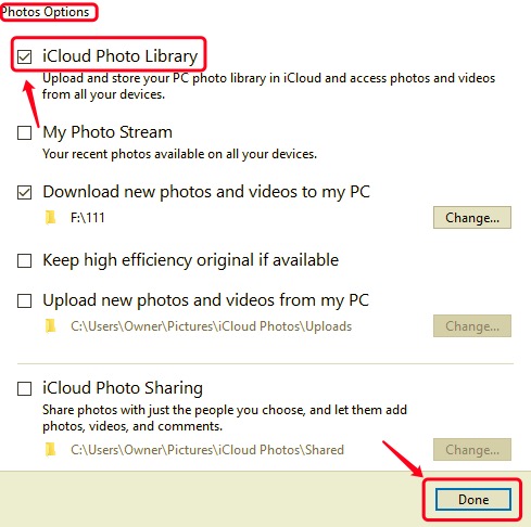 Transferir vídeos do iPhone para o PC via iCloud